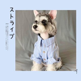 【夏日特惠】寵物貓咪襯衫夏季薄款防掉毛狗狗衣服日係春秋款泰迪雪納瑞00