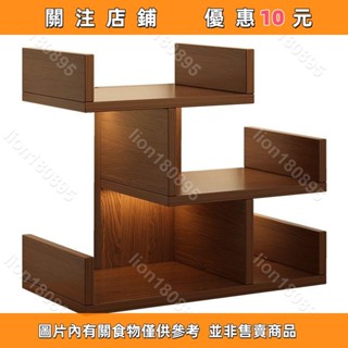 書架辦公室多層簡易家用桌上書櫃桌面置物架臥室書桌學生收納架子#lion180895