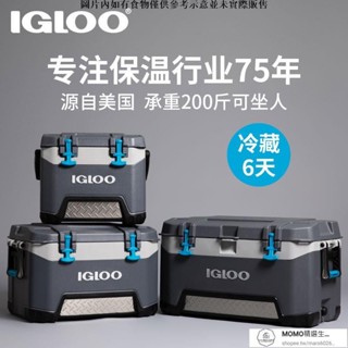 【現貨/速發】IGLOO易酷樂保溫箱冰塊冷藏箱保冷小型便攜車載冰桶戶外釣魚露營