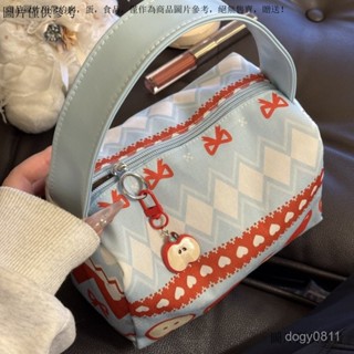 旅行刷具收納盒 刷具收納盒 鉛筆盒 化妝刷收納袋 旅行化妝包 原創新款手提包高顔值大容量化妝包便攜收納包立體可愛旅行外出
