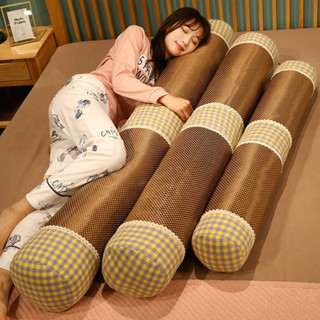 【新品推薦】竹夫人抱枕夏季臥室清涼透氣床上女生睡覺夾腳夾腿圓柱長條枕