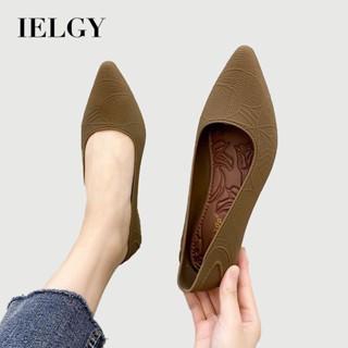 IELGY 包頭涼鞋女夏季時尚穿低跟塑膠坡跟果凍鞋防滑軟底媽媽