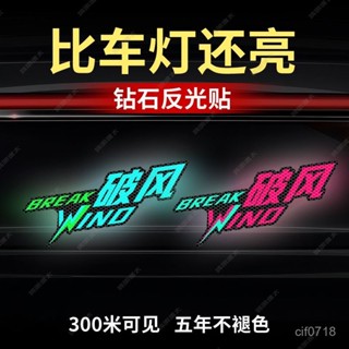 🚲自行車貼紙 自行車運動勵誌文字破風車架貼紙 創意反光警示公路車防水貼 公路自行車車架裝飾貼紙 改裝貼紙
