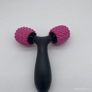 【臺灣發售】 按摩器 頭部按摩器 肩頸滾輪按摩儀 頸部手臂腿部按摩器頸椎全身健身瑜伽肩頸瘦腿多功能滾輪背部減肥