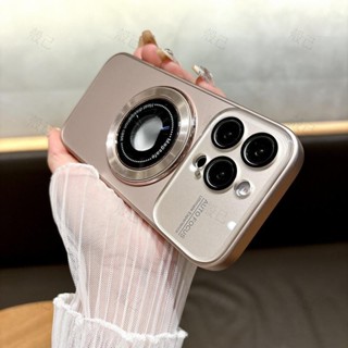 熱賣🔥適用於iPhone 16 15 14 13的大視窗360 ° 旋轉磁性支架手機殻Promax Plus玻璃鏡頭保