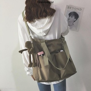 特價優惠防水包大容量帆布包女斜挎韓國學生原宿日係單肩大包托特包