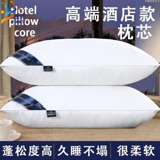 🚀臺中出貨🚀24H出貨買一送一 可水洗枕芯 一對裝送枕套羽絲絨枕頭 五星級酒店家用 五星級酒店成人傢用枕頭 名宿飯店