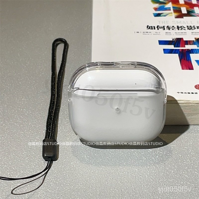 简约磨砂透明耳機套 适用AirPods1/2/3/4/5代苹果蓝牙耳机套AirPods pro保護套pro 2