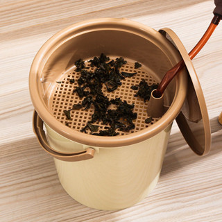 臺灣出貨【1.9萬人好評】茶渣桶茶桶塑膠廢水桶功夫茶具配件茶臺垃圾桶家用排水桶小茶水桶