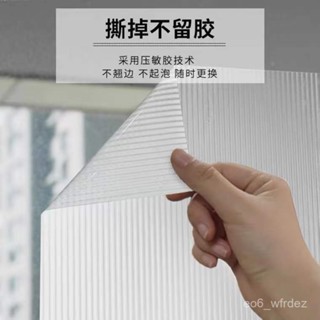 🐱 限時下殺 立體長虹膜 玻璃貼膜 網紅移門改造半透明貼紙 長虹玻璃貼 玻璃貼紙 窗貼 免膠靜電吸附玻璃貼 LDRH