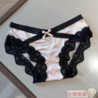 🌟最新款式🌟特價🚄可愛/棉褲/純棉/蕾絲/三角/日係/女性內褲/冰絲/女生內褲/涼感/法式純慾蕾絲少女內褲性感緞麵