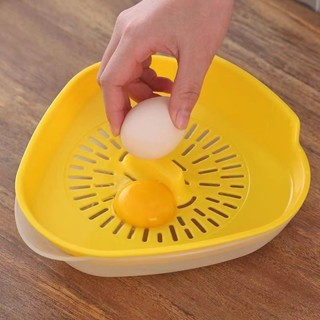 蛋黃分離器 蛋黃蛋清分離器 鷄蛋家用過濾器蛋糕烘焙工具雙層分蛋器商用 MLM9
