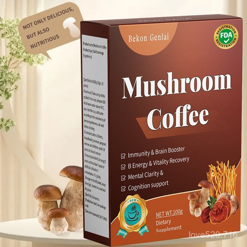🍭 mushroom coffee Branded black coffee