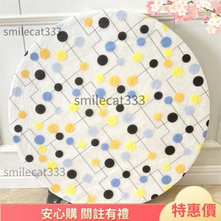 精品特賣 加厚大圓桌桌布 鬆緊帶固定桌套 圓桌巾 圓形桌巾 圓桌桌墊 餐桌墊 桌巾防油 桌布北歐 格子書桌茶几餐桌布