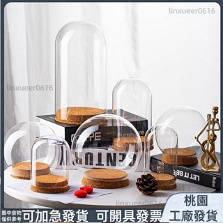 🔥臺灣有貨🔥中小尺寸軟木塞玻璃瓶diy超輕粘土軟陶羊毛氈手辦防塵玻璃罩Sonny angle木塞玻璃容器迷你球形18