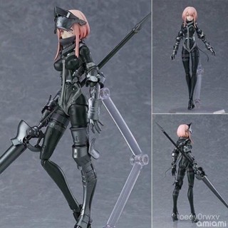 可動人形 Figma 暗黑槍騎兵 LANZE 蘭茲法德 可動模型 機箱擺件 盒裝手辦 姿態調整 可替換髮型面部手型