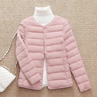 【免運】新款內膽棉衣短款輕薄圓領羽絨棉服羽絨服外套冬季保暖防寒外套女外套冬天棉襖外套輕羽絨外套