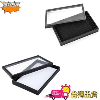 【限時特賣】100 槽天鵝絨/皮革 飾品收納盒 飾品盒 收納箱 首飾盒 珠寶盒 戒指收納盒 戒指託盤 耳環收納盒 交換禮