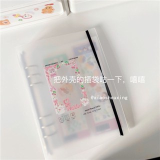 ✨限時搶購☜桃園出貨✨韓國ins拍立得相簿A5磨砂活頁情侶3寸照片明星專輯小卡貼紙收納冊