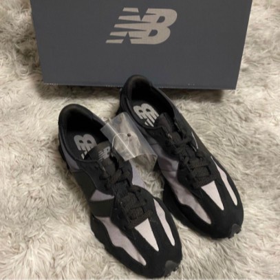 現貨 免運 NEW BALANCE 327 黑灰色 漸層 大N 復古 慢跑 MS327SB 男女鞋 休閒鞋 運動鞋