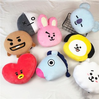 臺灣發貨/免運🚚 BTS 防彈少年團 BT21 抱枕 沙髮汽車靠墊 辦公室午休靠枕 賣萌禮品 交換禮物