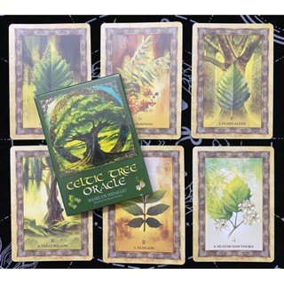 Celtic Tree Oracle 凱爾特之樹神諭卡英文定製桌遊卡牌25張 多趣美桌遊