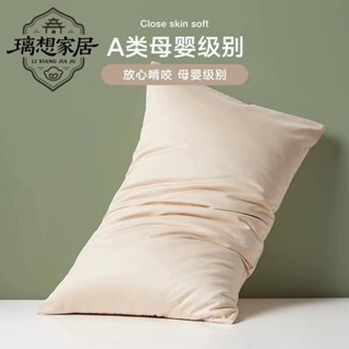 🍀新店促銷🍀高檔全棉枕套A類貢緞100支長絨棉一對48x74枕套枕芯枕巾可水洗枕頭套 家用成人枕套 枕頭枕芯保護套