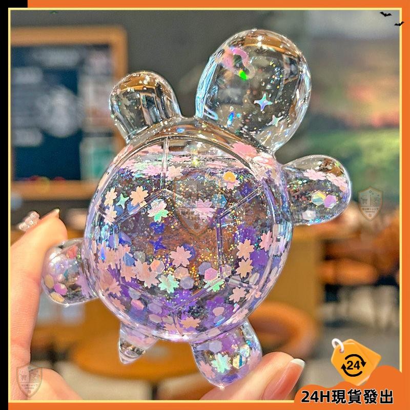 【台灣發貨】夜光可愛烏龜對對碰巨無霸可愛動物玩偶烏龜diy擺件玩具流沙網紅 烏龜公仔