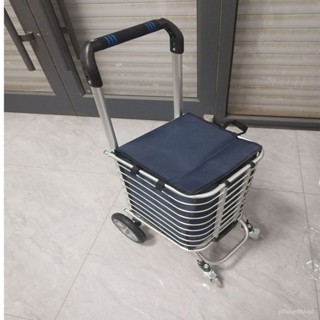 【工廠熱銷】【4478】爬樓買菜小拉車手拉車折疊便攜多功能老人桶裝水買菜神器年輕人 AYJR
