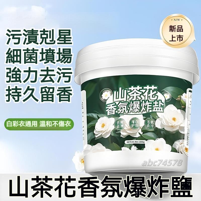 日用熱銷✨山茶花爆炸鹽 衣物活氧清潔劑 去污去漬 彩漂粉 活氧淨白 漂白粉 留香洗衣粉 去黴洗衣粉 去漬洗衣粉 洗衣精