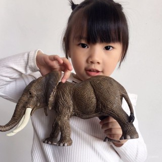 【熱門推薦】廠家直供兒童玩具模擬動物恐龍模型大號大象獅子老虎馬擺件批髮