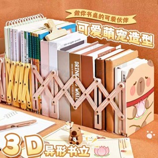 【全網最低價】書本收納架 可伸縮書立架 創意簡約書夾 書靠 書立 學生用桌麵收納辦公檔案