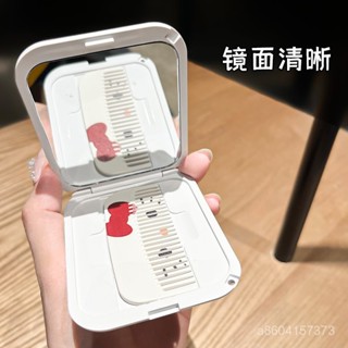 🔥新店開業🔥【4.3萬人收藏】KT貓可愛化妝鏡可折疊鏡子手持便攜外出隨身補妝鏡梳妝鏡學生宿捨 BHLS