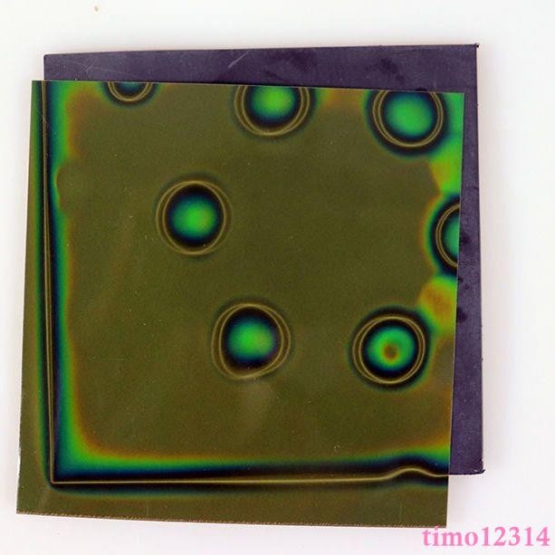 進口無痕磁極觀察片磁顯卡測磁片磁顯片磁場觀察片磁路分布檢測