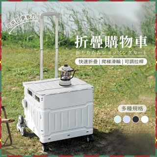 樸舍⚡臺灣出貨🔥🏠萬用折疊購物車 折疊推車 收納車 爬梯推車 購物籃 小拉車 折疊購物車 折疊手推車 購物車 推車