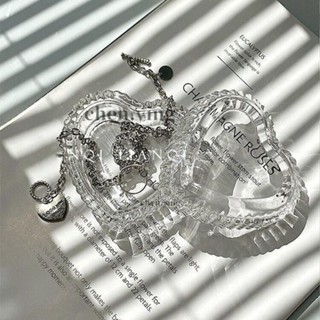桃園發貨🎉‹浮鵰首飾盒› 免運 複古 浮鵰 愛心透明吧唧收納罐戒指盒迷你糖罐桌麵收納擺件