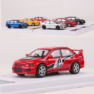 🚗模型 LMLF 1:64 三菱 藍瑟 Lancer EVO 9代 閤金車 壓鑄 汽車模型收藏擺件 男生禮物