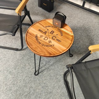 📣爆款推薦📣戶外露營實木折疊桌咖啡桌小茶幾小桌子陽臺戶外桌子BC桌 XOTK