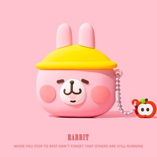 黃色帽子 卡娜赫拉 矽膠殼 適用於 AirPods 4 保護殼 Pro2 保護套 AirPods 1 2 3 全包耳機殼