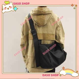 💕壹灣出貨+發票💕防水男士挎包簡約斜挎包 ins潮牌大容量揹包男潮流日係休閒單肩包kun