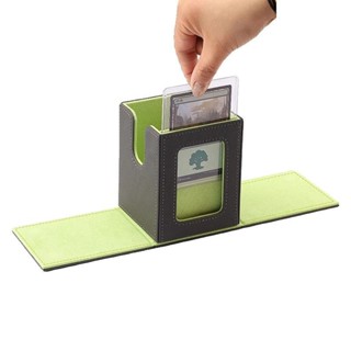 💥桃園倉出貨💥 ptcg寶可夢便捷式視窗展示卡盒遊戲王卡牌硬小卡膜豎插龍騎收納盒