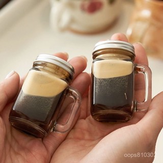 🔥限時特賣🔥迷你咖啡濃縮液分裝瓶密封罐玻璃水杯隨身小酒瓶蜂蜜樣品儲存罐 分裝瓶 收納罐 玻璃密封罐 迷你玻璃瓶 玻璃瓶罐