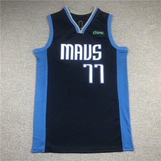 🚀運動精品🚀獎勵版達拉斯獨行俠球衣刺繡版 Dallas Mavericks No.77 Luka Doncic Je