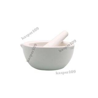 磨藥器 陶瓷研缽老式研磨缽研磨棒diy手工硃砂寶寶嬰兒輔食中西藥研磨碗免運⚡