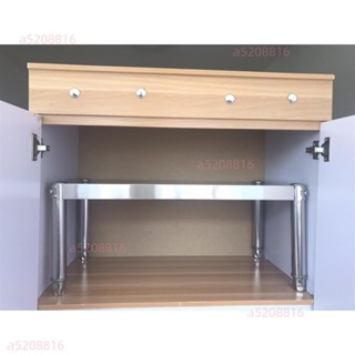 廚房置物架單層置物架不銹鋼架廚房置物架一層微波爐分層櫥櫃隔層烤箱架