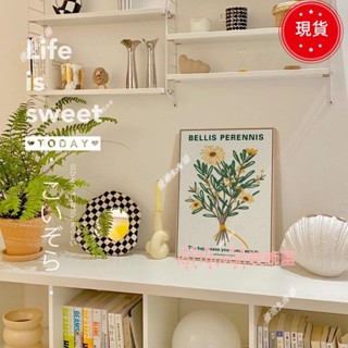 桃園出貨🚚桃園出貨🚚北歐裝飾畫 韓風 小清新 植物 花卉 ins風 居家裝飾 客廳掛畫 房間佈置 壁貼壁畫 無框畫