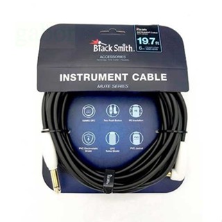 BlackSmith 6M導線 MSIC STS6 Mute 系列 防爆 雙直頭【黃石樂器】