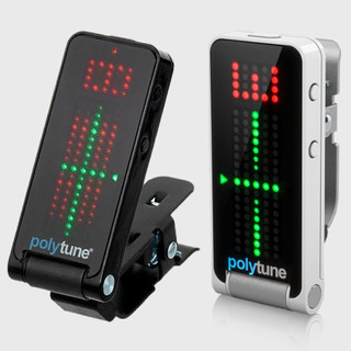 tc electronic 夾式調音器 Polytune Clip 黑白兩色 一次可調6根弦【他,在旅行】