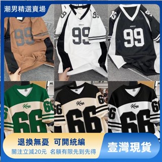 🔥壹灣現貨🔥韓版男女運動t恤6699男女通用zexxi街頭服飾加大碼短袖t恤🔥