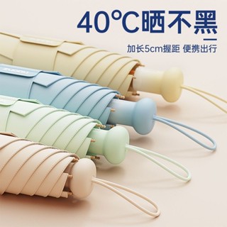 【桃園出貨】左都太陽傘遮陽防曬黑膠防紫外線女專用輕小巧便攜口袋五折傘晴雨 防紫外線遮陽傘 迷你口袋便攜太陽傘 晴雨傘